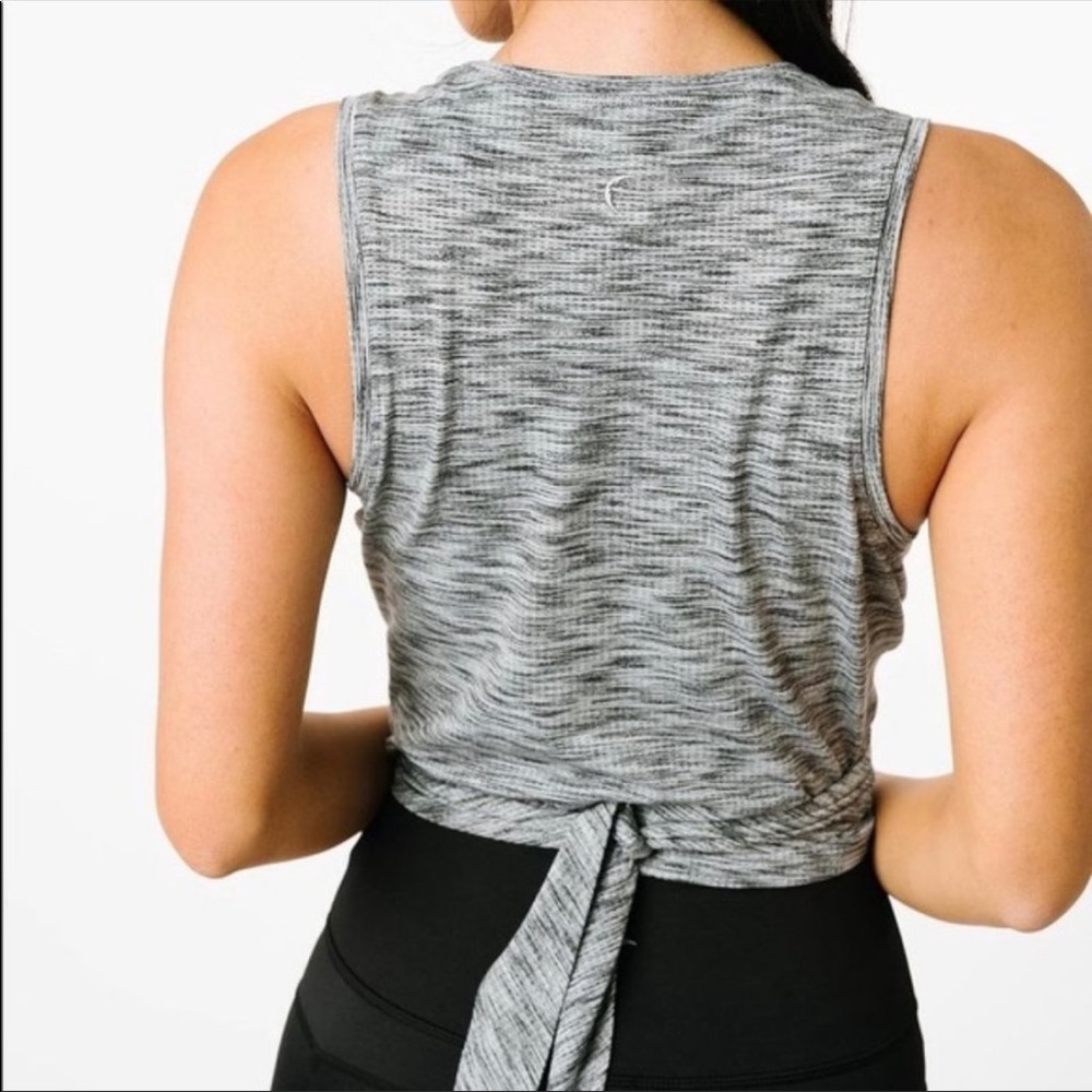 Grey Zyia Wrap Tank